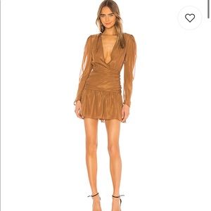 Revolve L’Academie Dress in Bronze